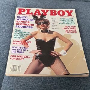 PLAYBOY Sandra Bernhardt September 1992 Vintage POTM Morena Corwin